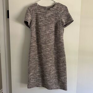 Calvin Klein Roundneck Sheath Mini Dress Short Sleeve NWOT